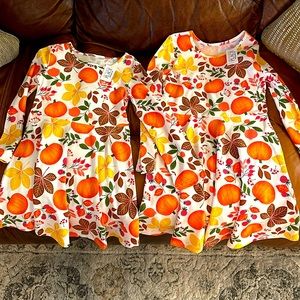 Matching Fall Dresses 5/6 & 7/8